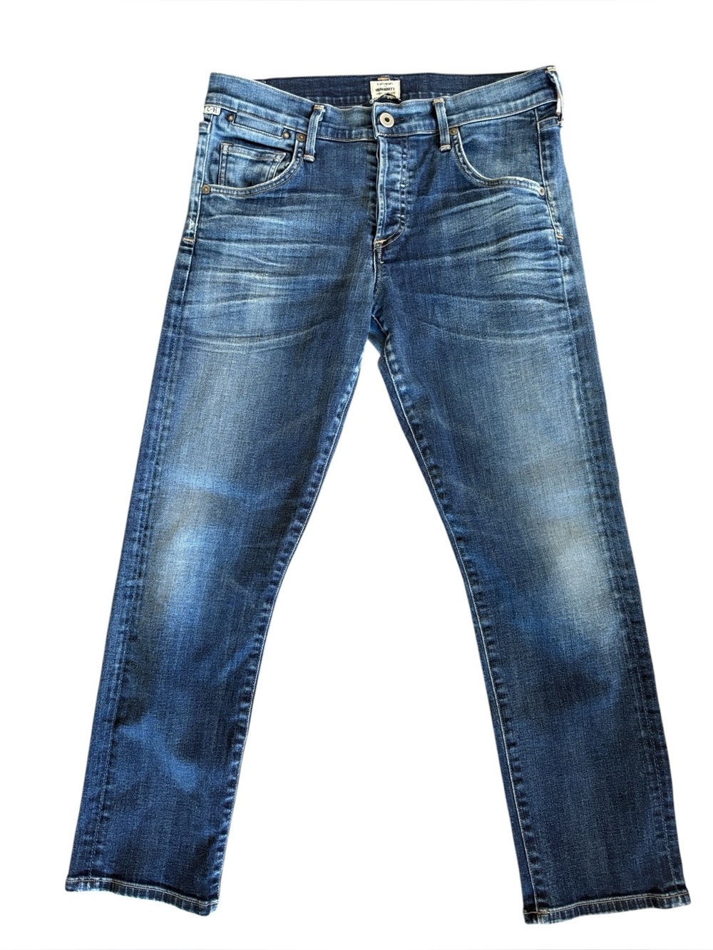 Citizens Of Humanity Emerson‎ Slim Boyfriend Blue Jeans Buttonfly Size 27